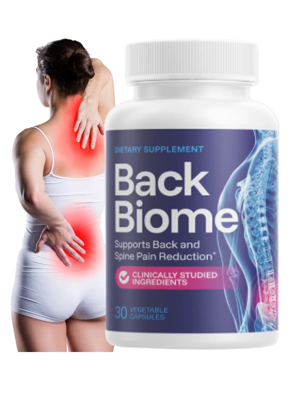 BackBiome Natural Spine Support Supplement